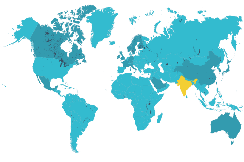 India highlighted